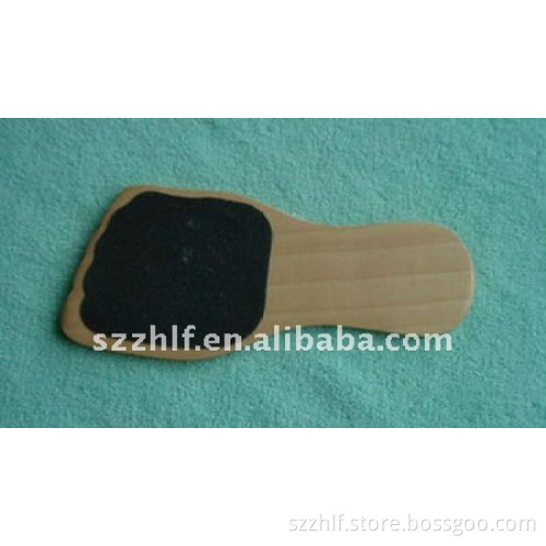 wooden sandpaper foot file